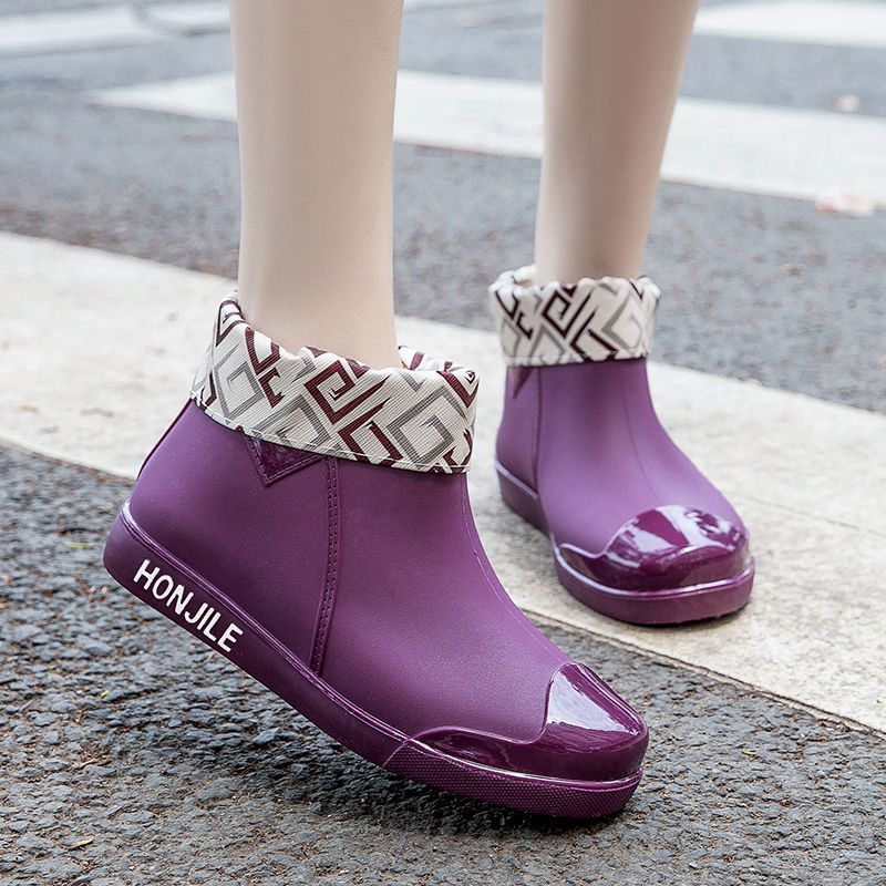 Nouvelles bottes de pluie en c - Women'S Fashion Rain Boots avis et prix