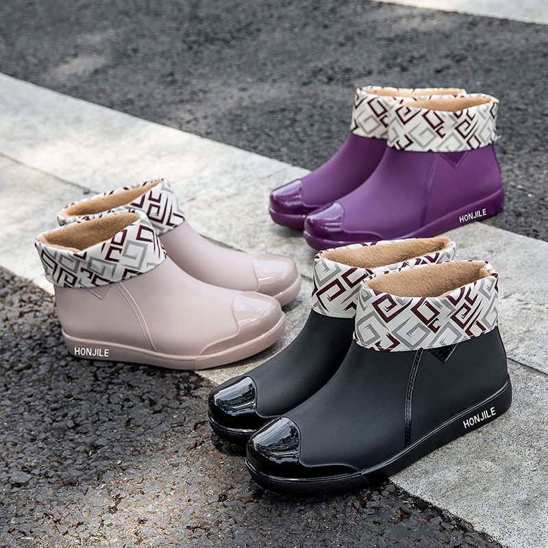 Nouvelles bottes de pluie en c - Women'S Fashion Rain Boots avis et prix