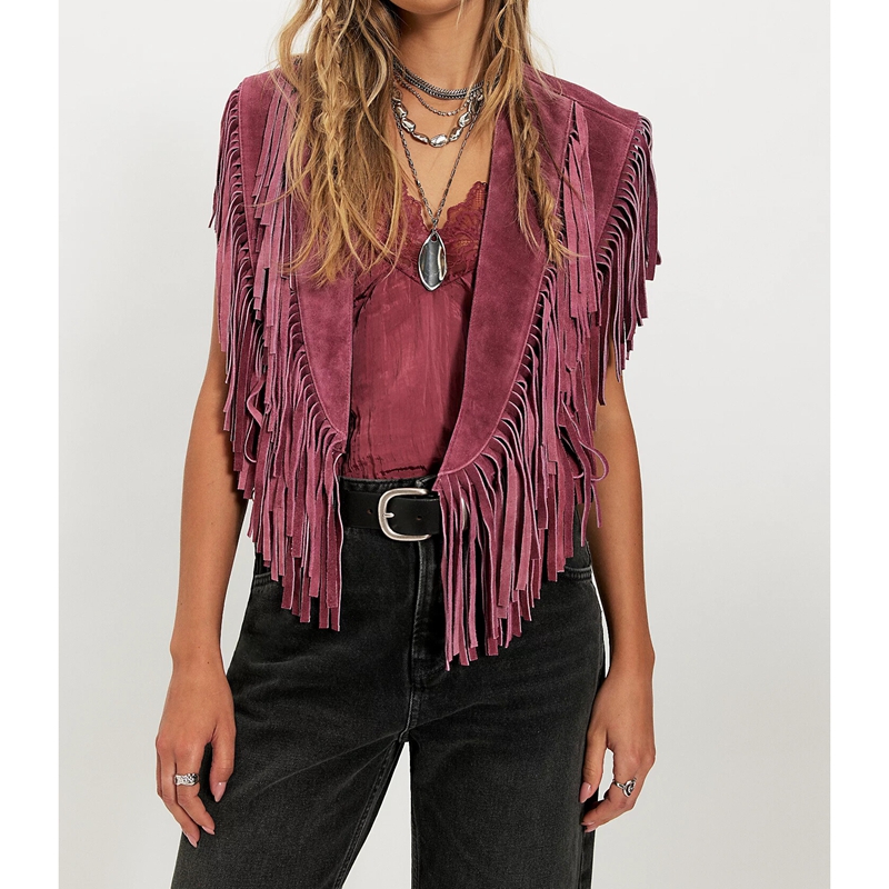 Gilet en daim vintage Y2K pour - Women'S Fashion In The 70S avis et prix