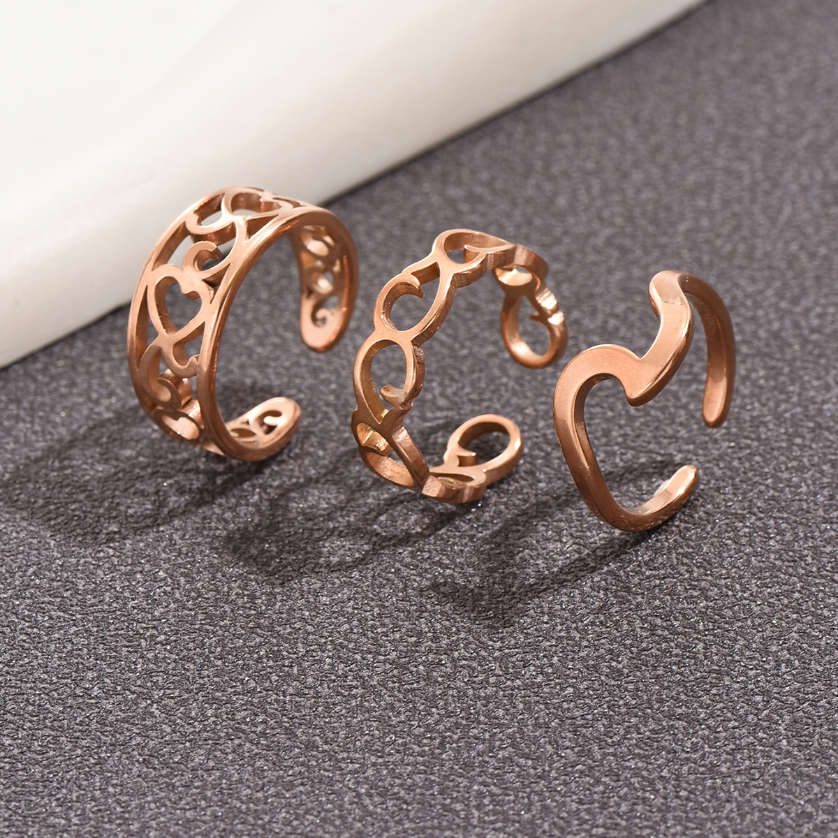 Ensemble de bagues d'orteils r - Women'S Fashion Rings Gold avis et prix