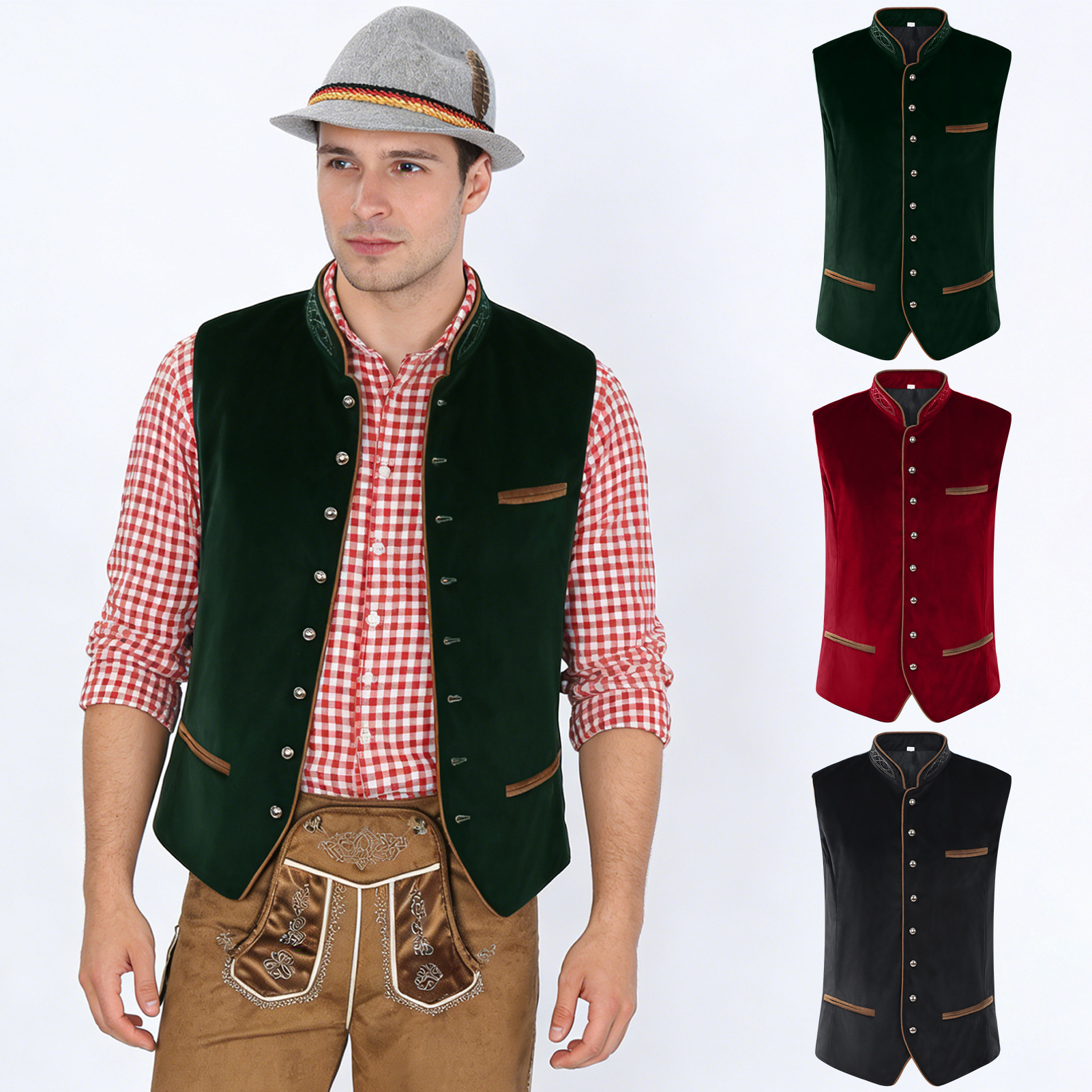 Gilet de style Oktoberfest de  - Women Fashion Vest avis et prix