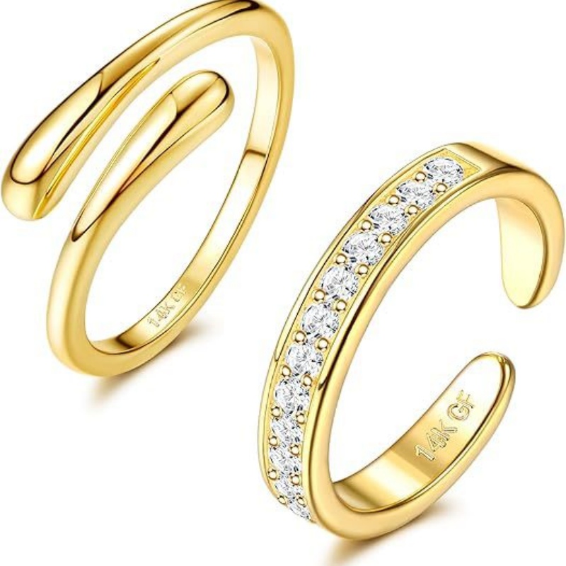 Anneau de pied en Zircon régla - Women'S Fashion Rings Gold avis et prix