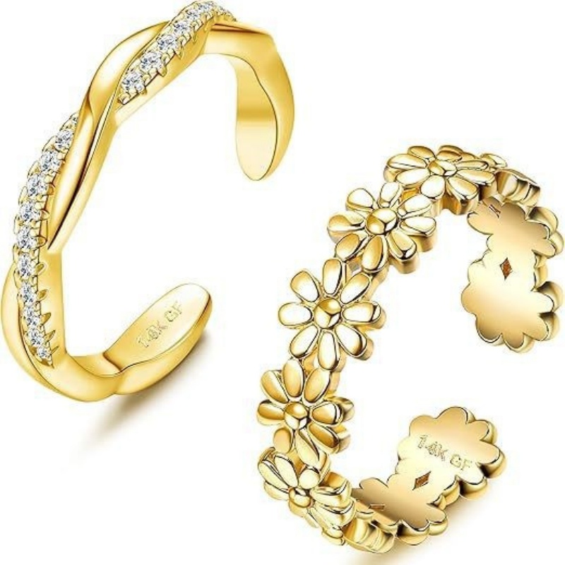Anneau de pied en Zircon régla - Women'S Fashion Rings Gold avis et prix