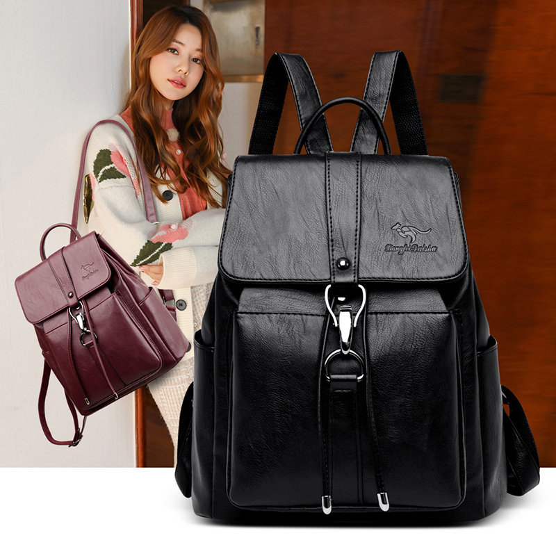 Sac à dos antivol en cuir de g - Women Fashion Online avis et prix