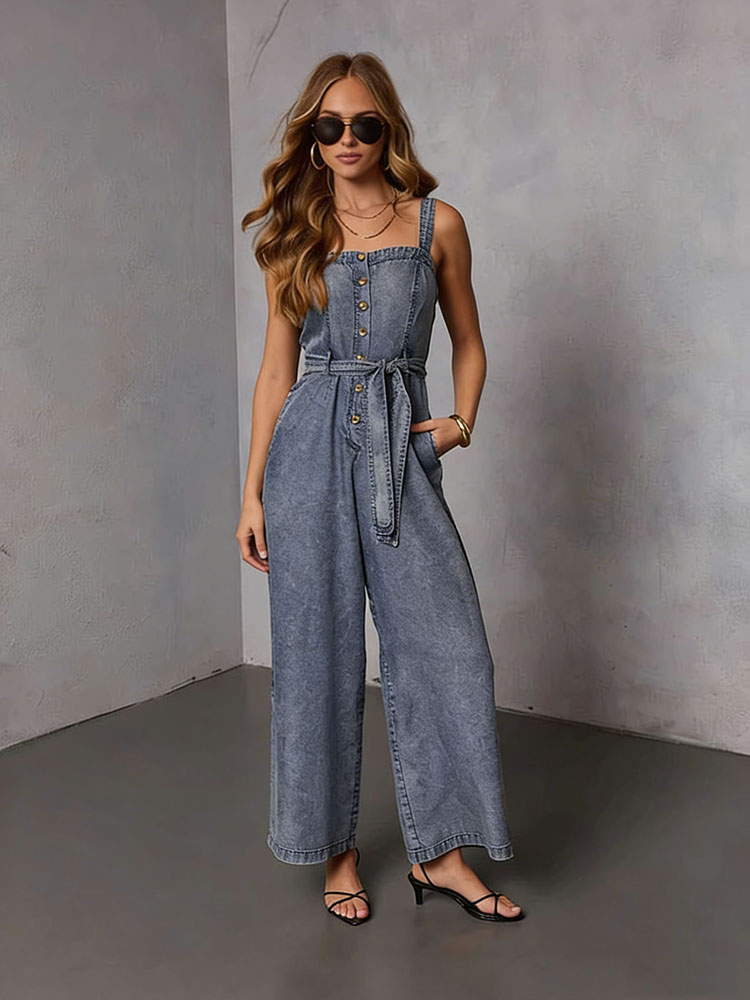 Combinaisons en jean vintage p - Women'S Fashion Overalls avis et prix