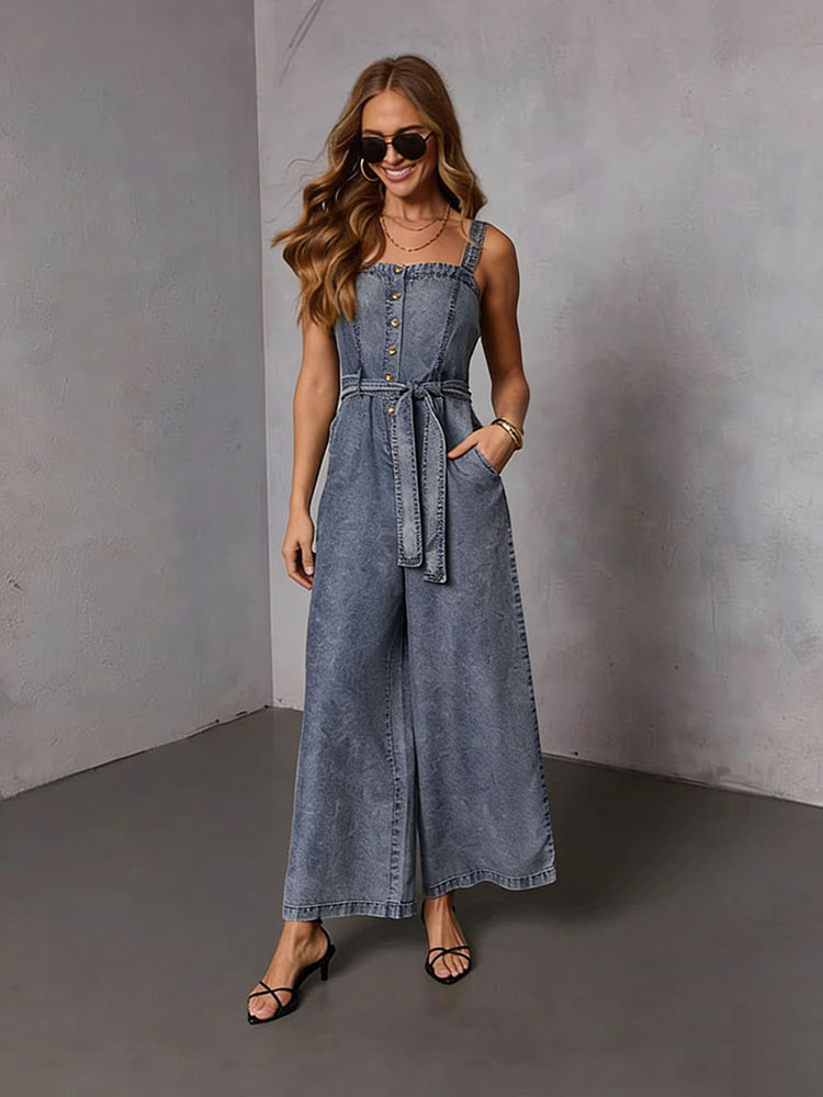 Combinaisons en jean vintage p - Women'S Fashion Overalls avis et prix