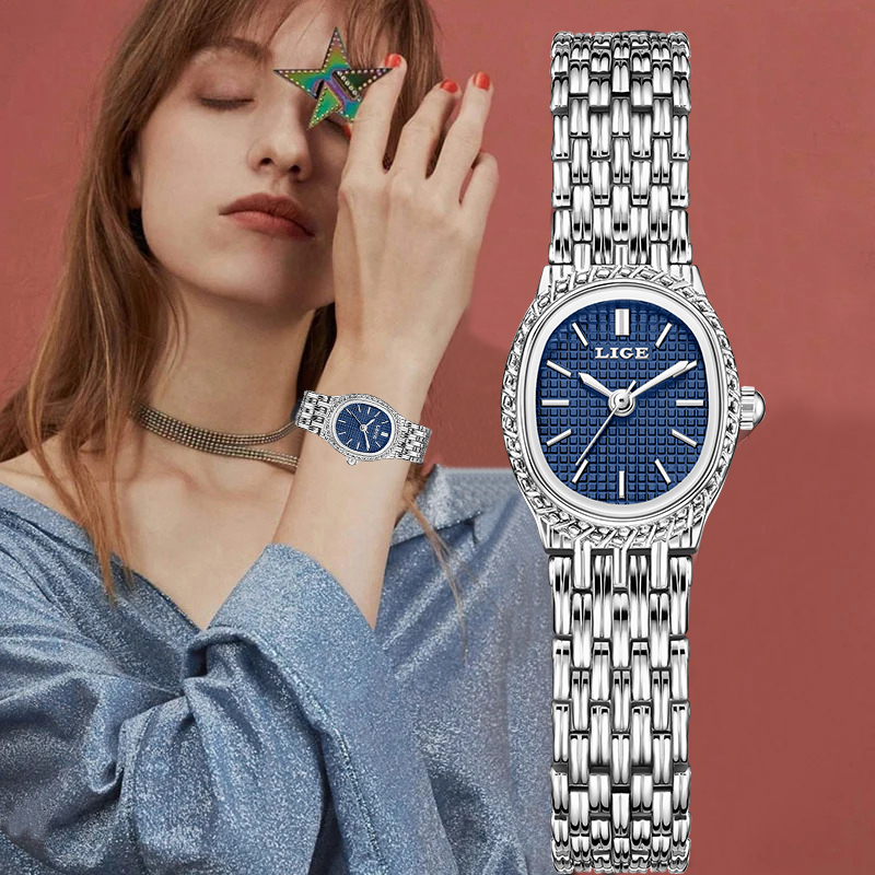 LIGE mode luxe Quartz femme mo - Women Fashion Simple avis et prix