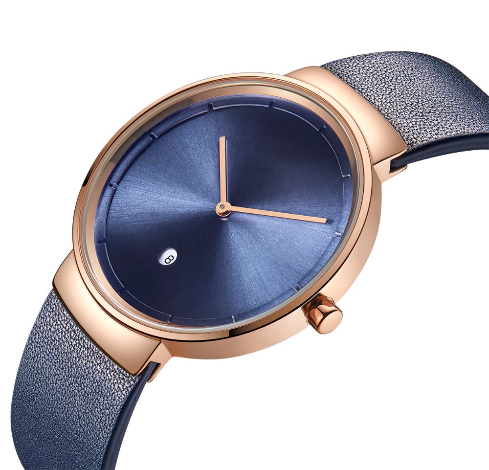 Montre à cadran bleu avec brac - Women Fashion Logo avis et prix