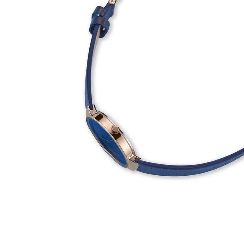 Montre à cadran bleu avec brac - Women Fashion Logo avis et prix