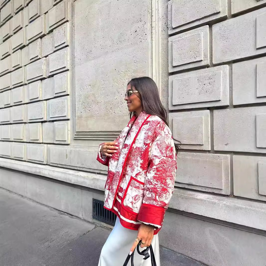 Veste en coton pour femmes, ve - Women'S Fashion Kimono avis et prix