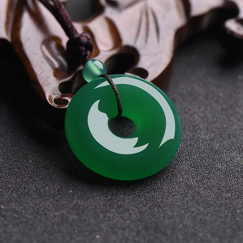 Pendentif beignet en Jade mult - Women Fashion Jewellery avis et prix