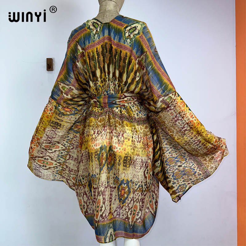 WINYI-Kimono avec ceinture pou - Women'S Fashion Kimono avis et prix