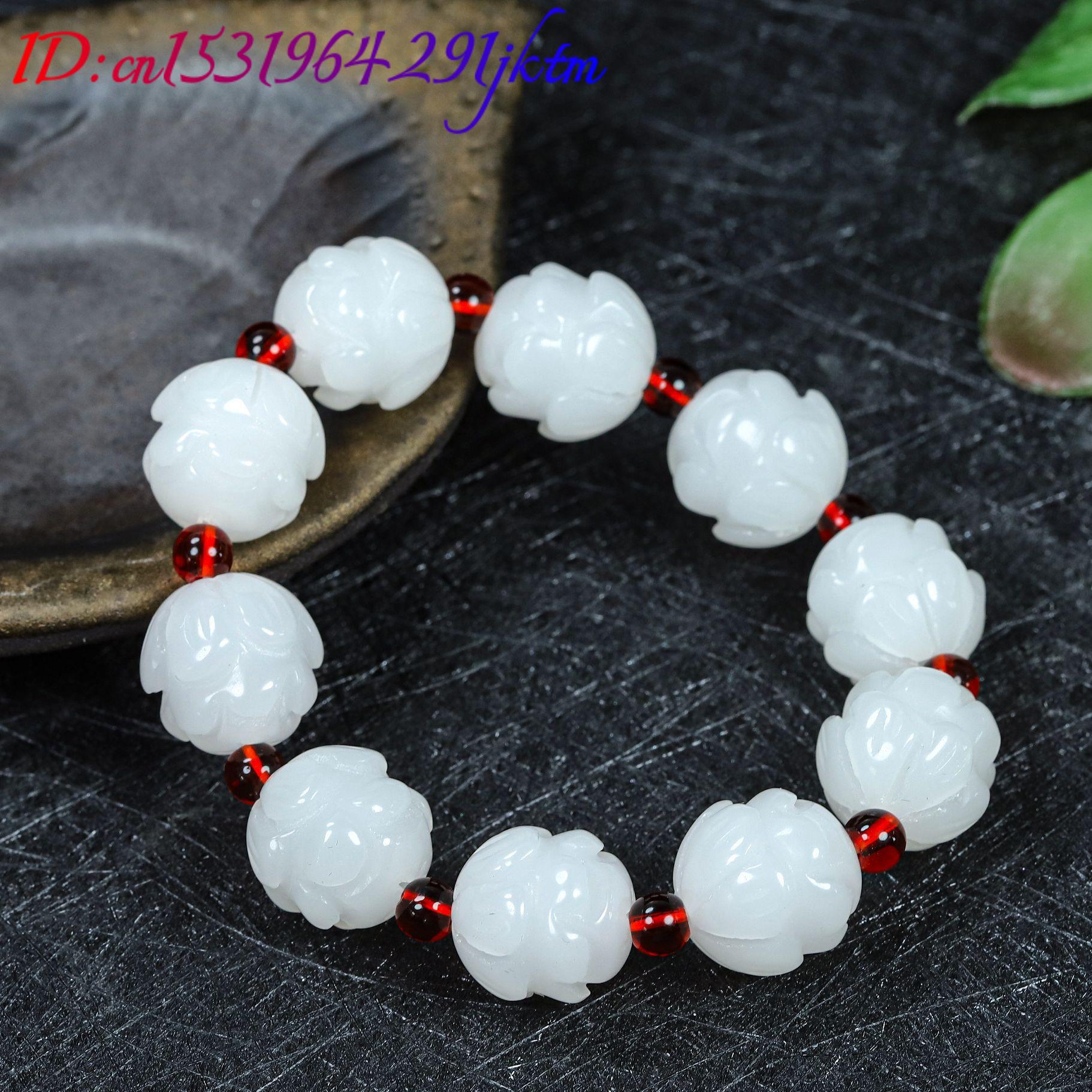 Bracelet en Jade véritable bla - Women'S Fashion Gifts avis et prix