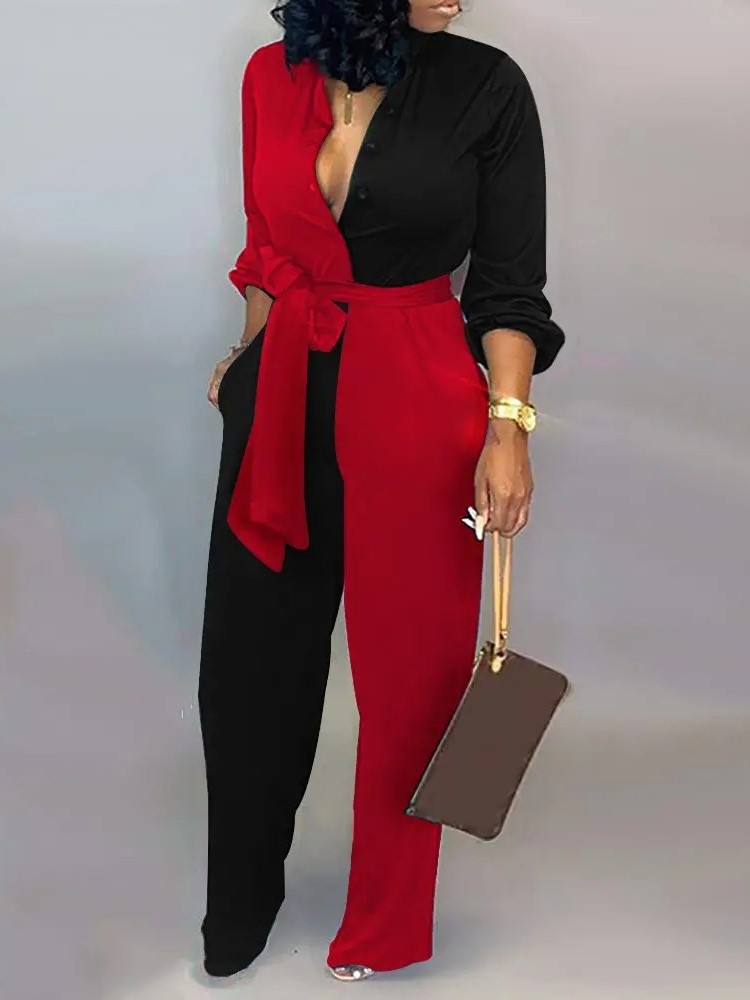 Femmes mode lettre imprimer à  - Women'S Fashion Overalls avis et prix
