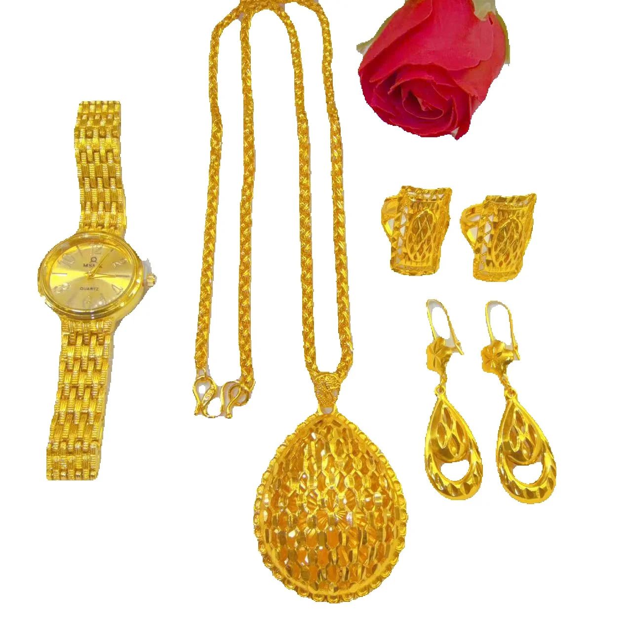 Nouvelle collection de bijoux  - Women'S Fashion Rings Gold avis et prix
