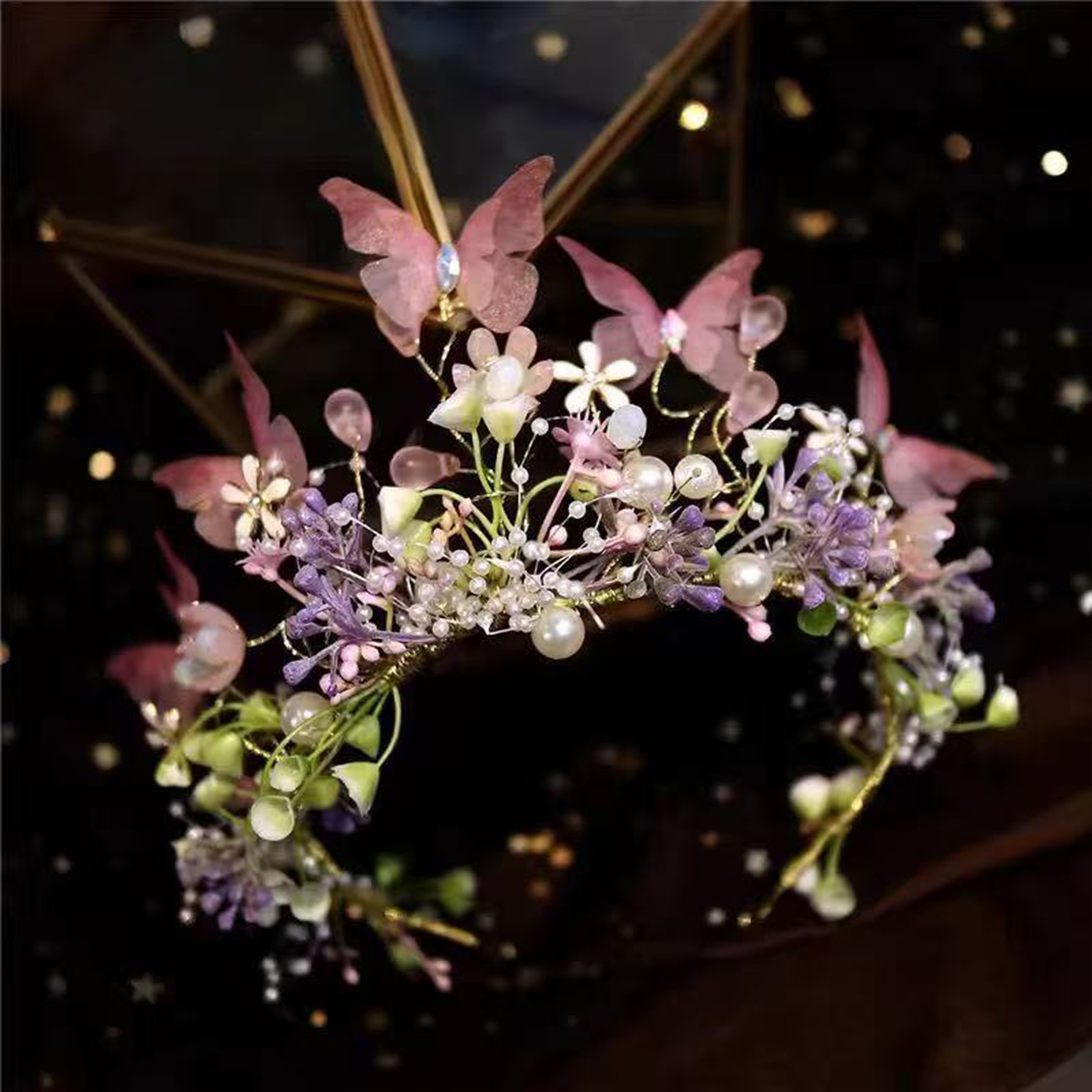 Couronne de fleurs complète, d - Women'S Fashion Gifts avis et prix