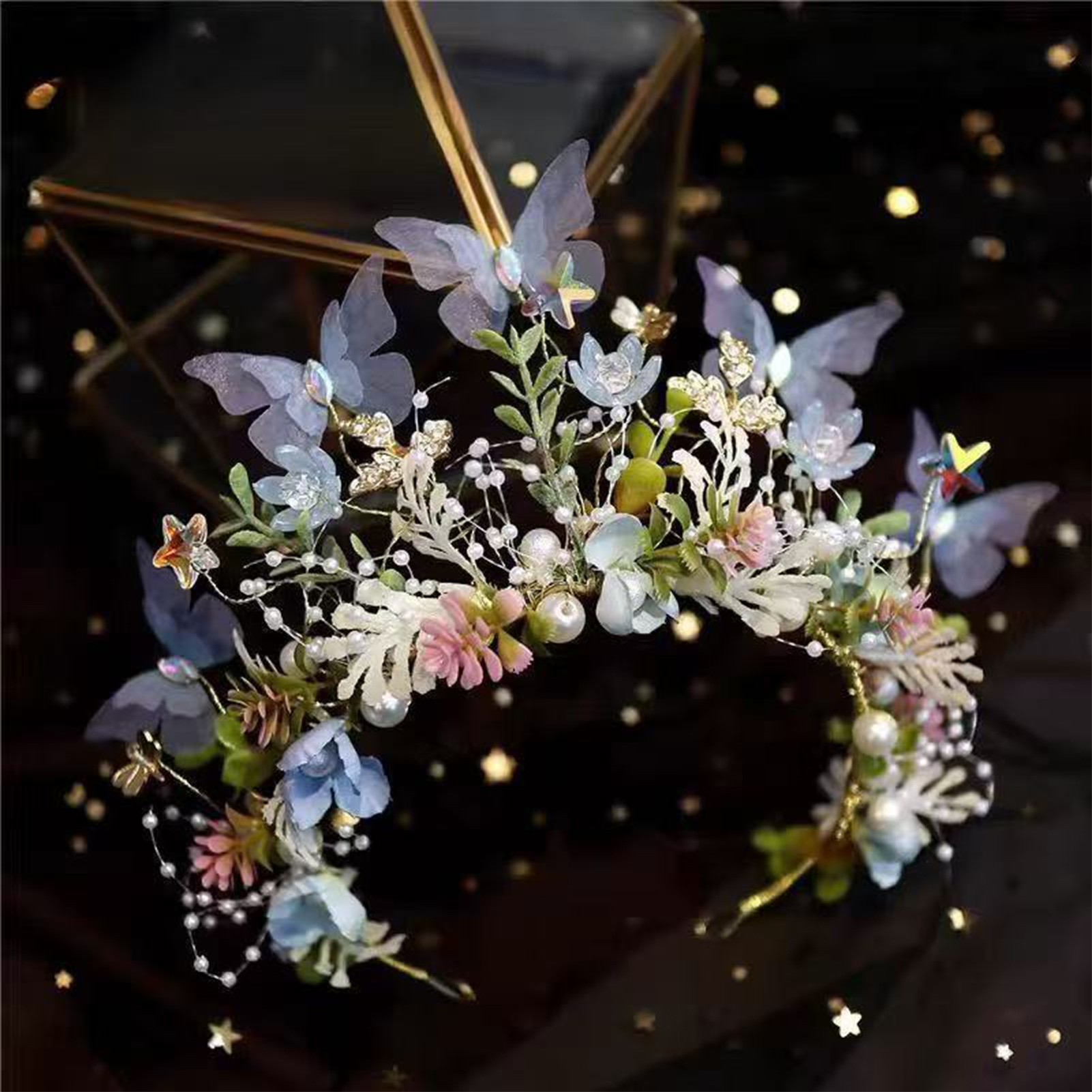 Couronne de fleurs complète, d - Women'S Fashion Gifts avis et prix