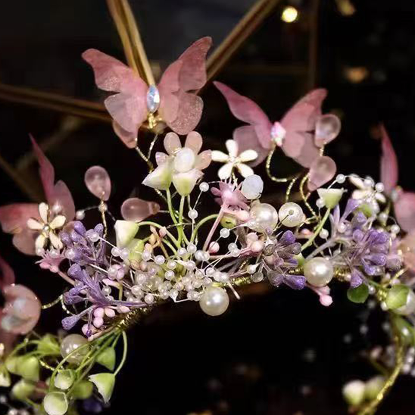 Couronne de fleurs complète, d - Women'S Fashion Gifts avis et prix