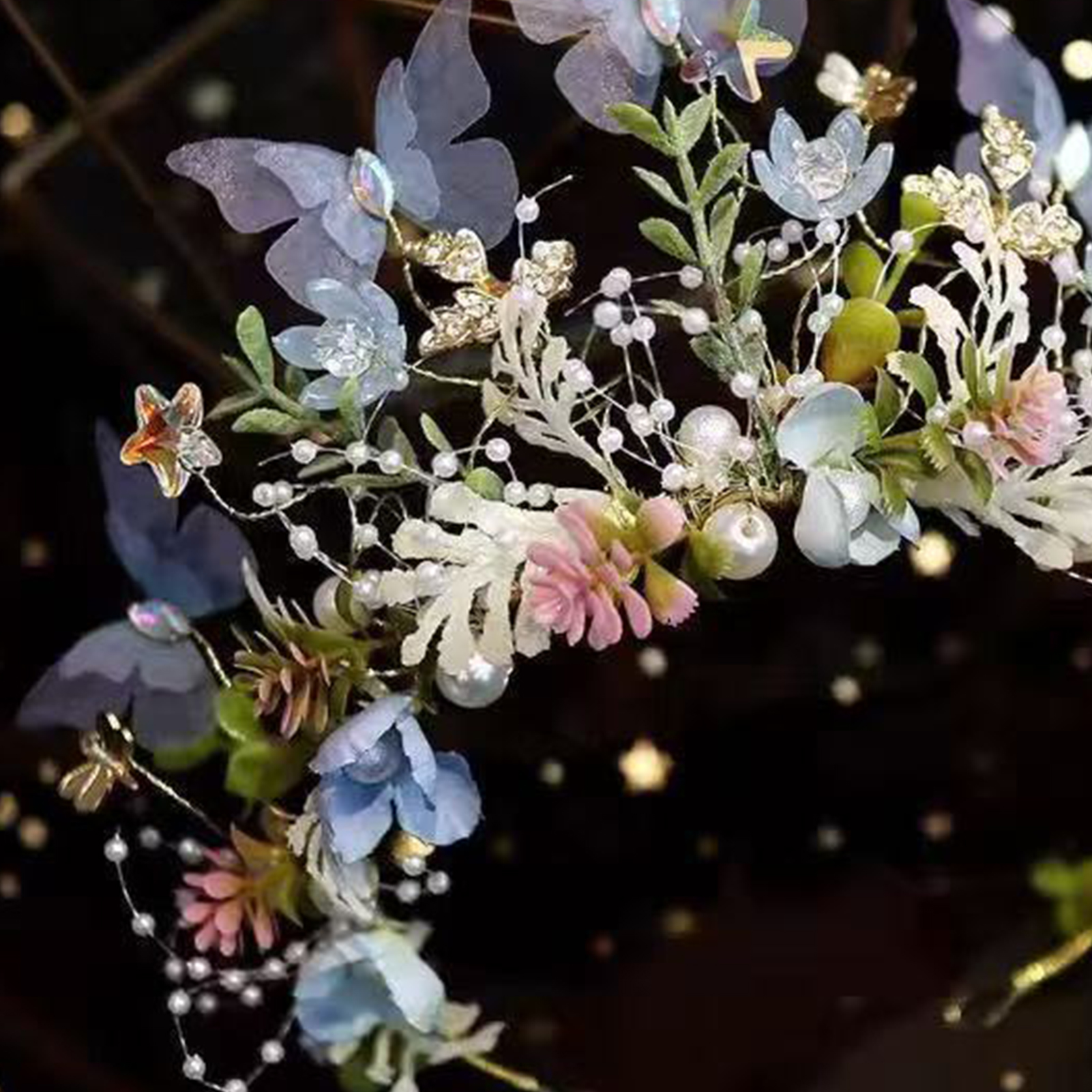 Couronne de fleurs complète, d - Women'S Fashion Gifts avis et prix