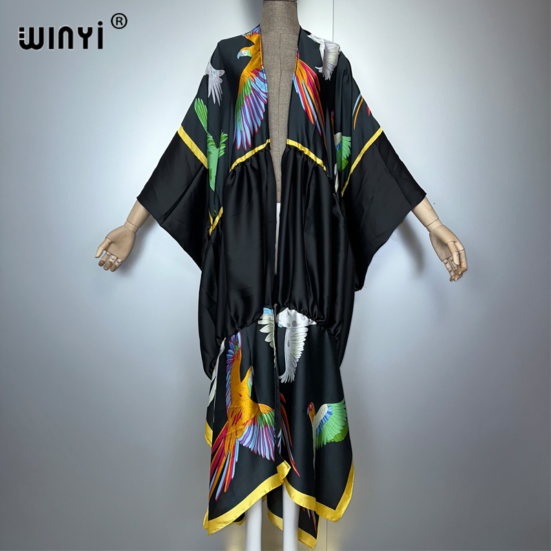 WINYI imprimé boho kimono maxi - Women'S Fashion Kimono avis et prix