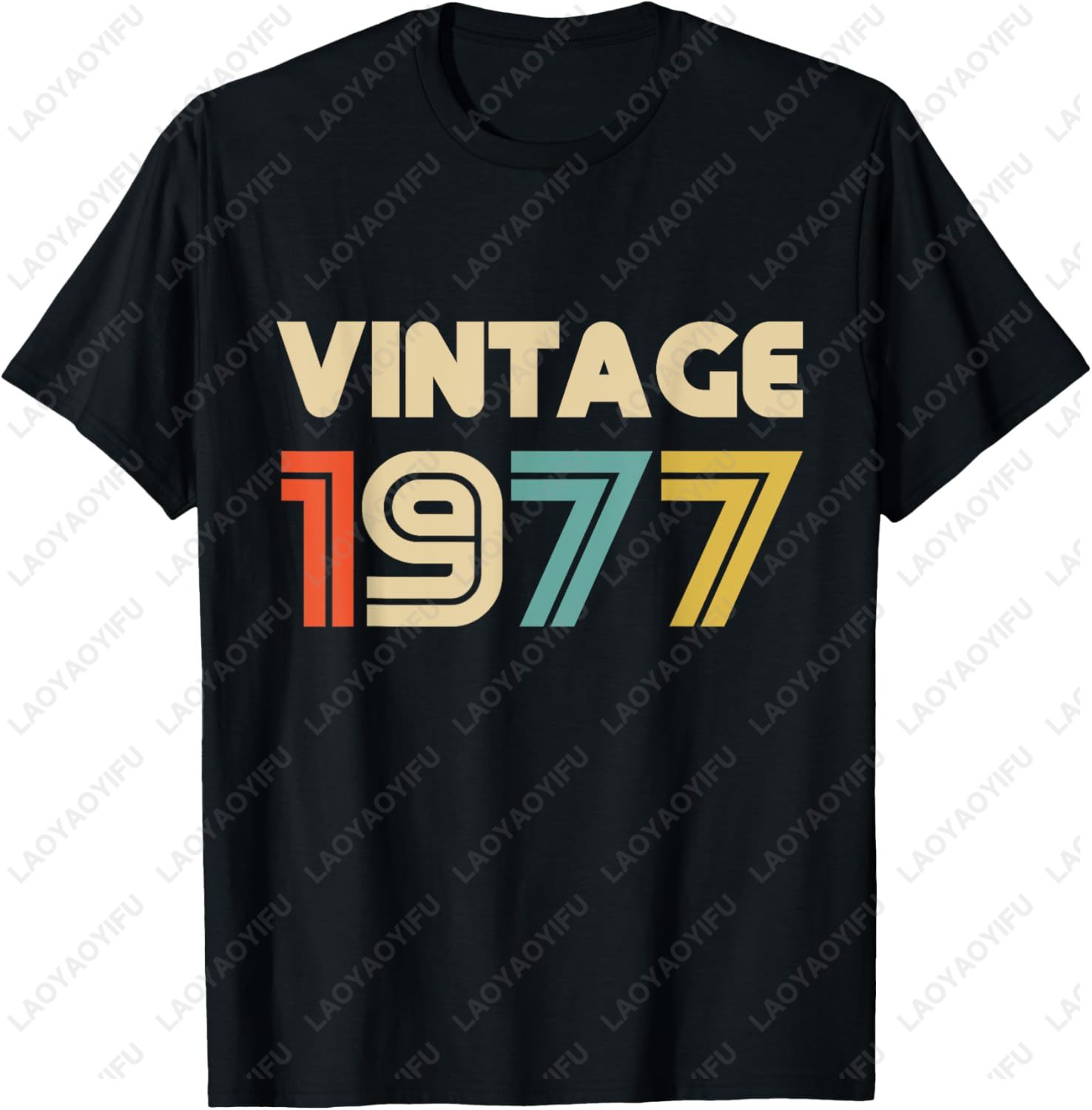 T-shirt vintage 1977 pour homm - Women'S Fashion In The 70S avis et prix