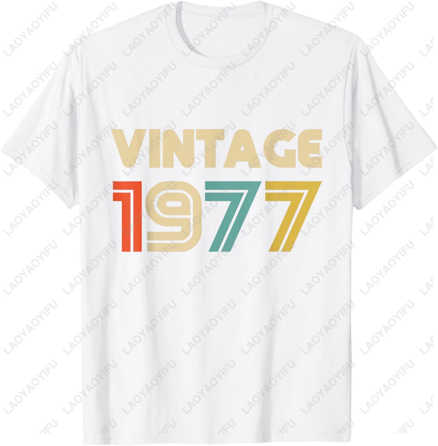 T-shirt vintage 1977 pour homm - Women'S Fashion In The 70S avis et prix