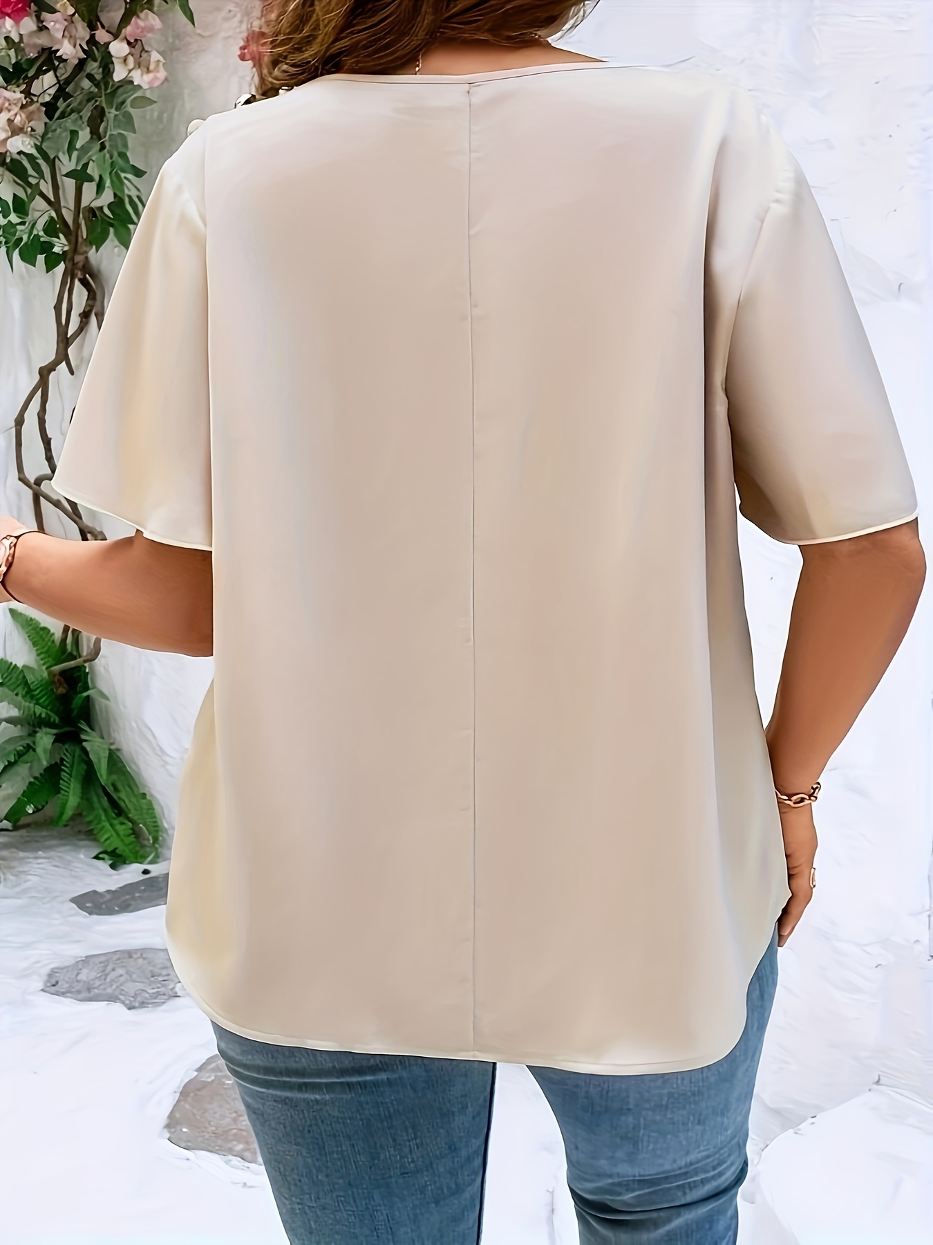 Grande taille tempérament Blou - Women'S Fashion Jersey avis et prix