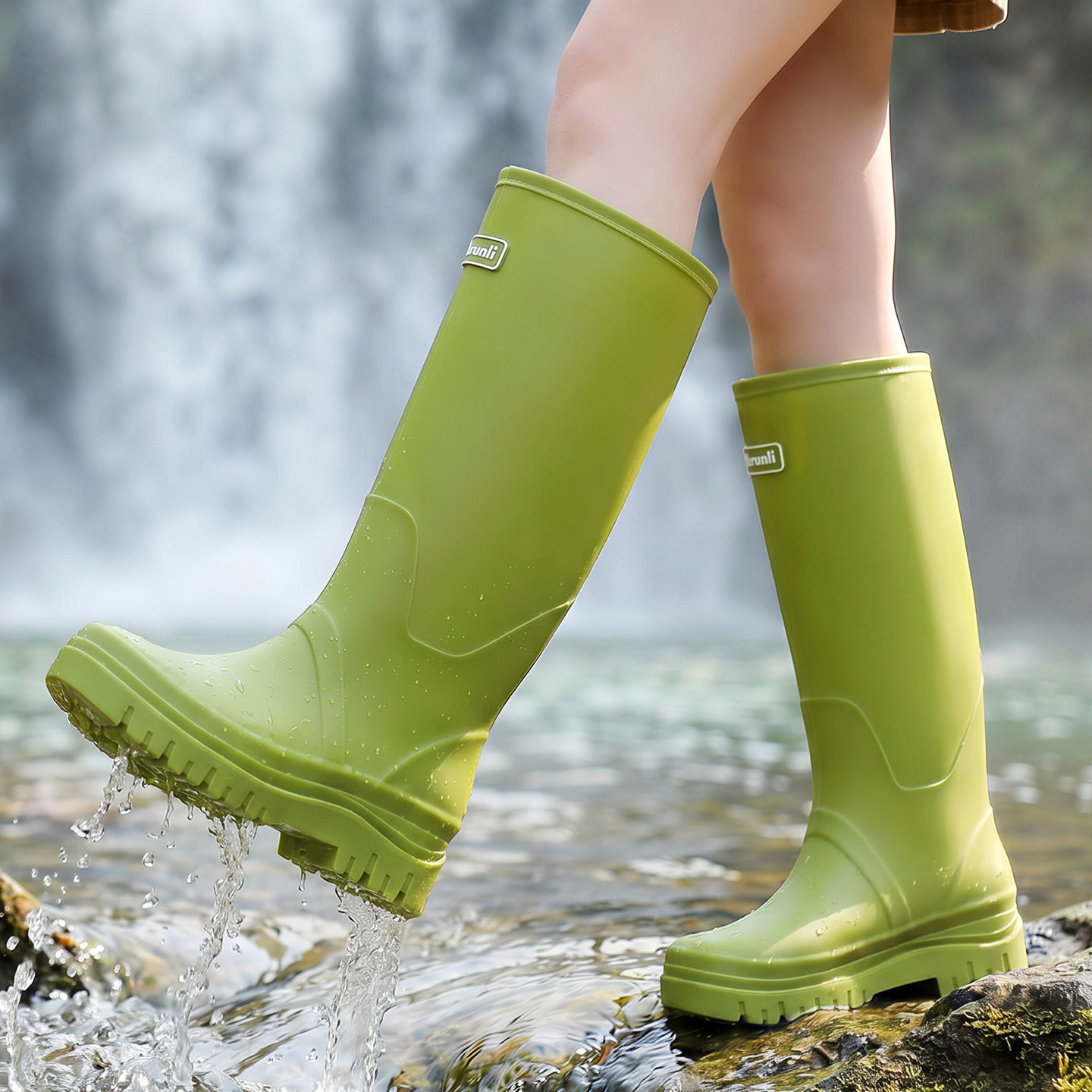 Bottes de pluie pour femme, bo - Women'S Fashion Rain Boots avis et prix