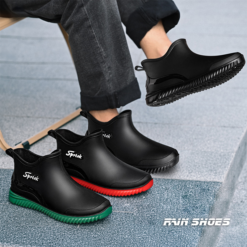 Bottes de pluie courtes imperm - Women'S Fashion Rain Boots avis et prix