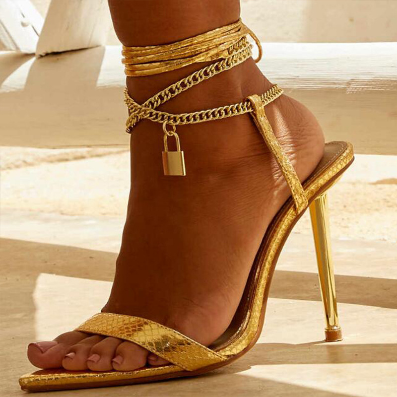 Sandales à talons hauts pour f - Women'S Fashion Q avis et prix