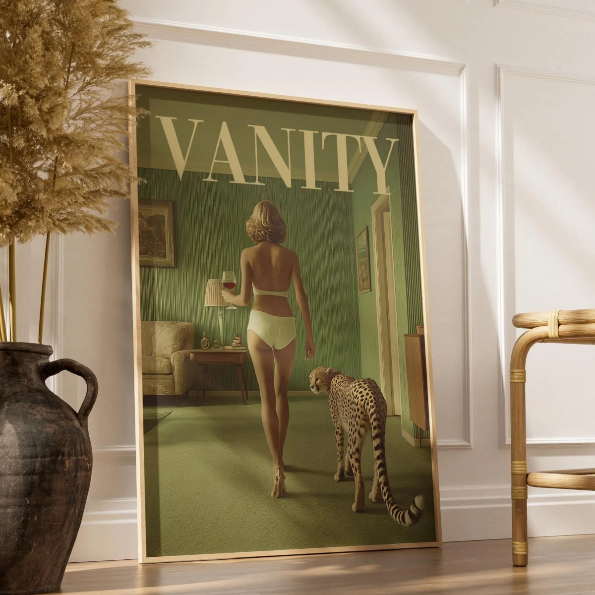 Affiche sur toile vintage Femm - Women'S Fashion Magazine avis et prix