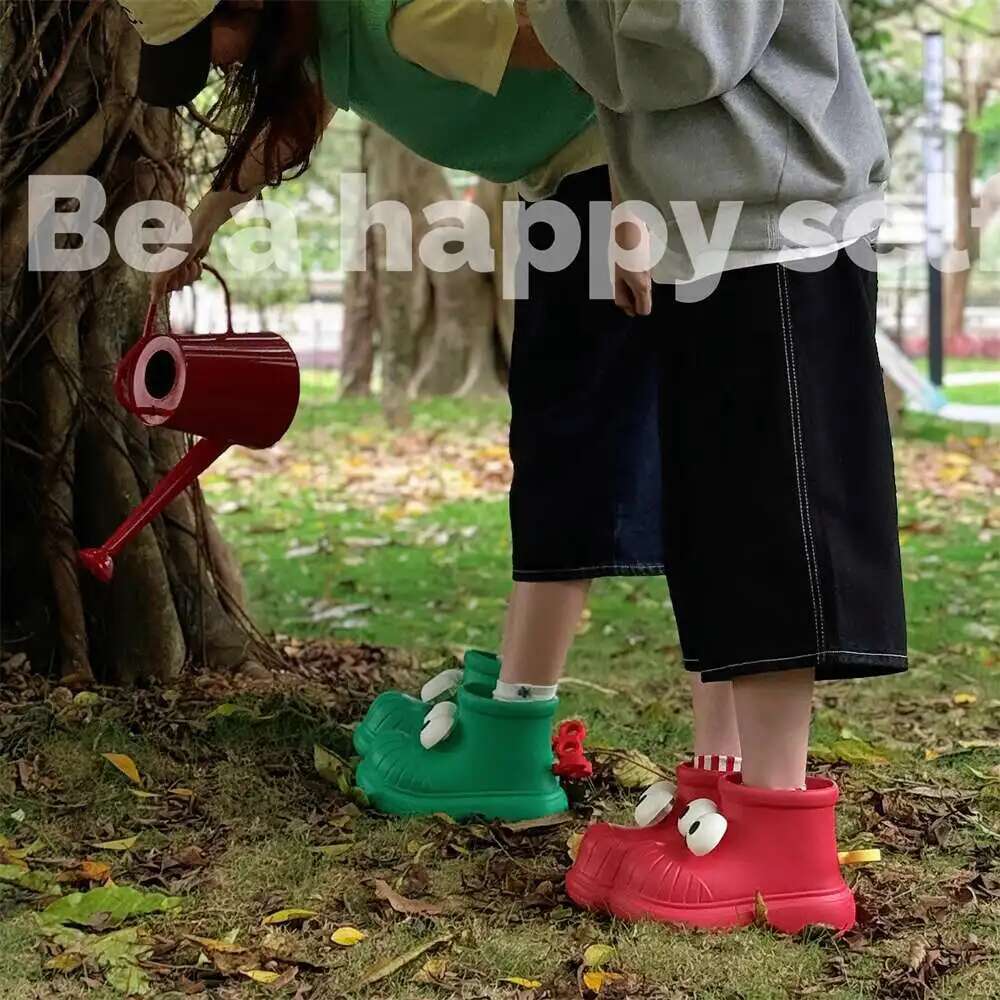 Bottes de pluie à bout rond po - Women'S Fashion Rain Boots avis et prix