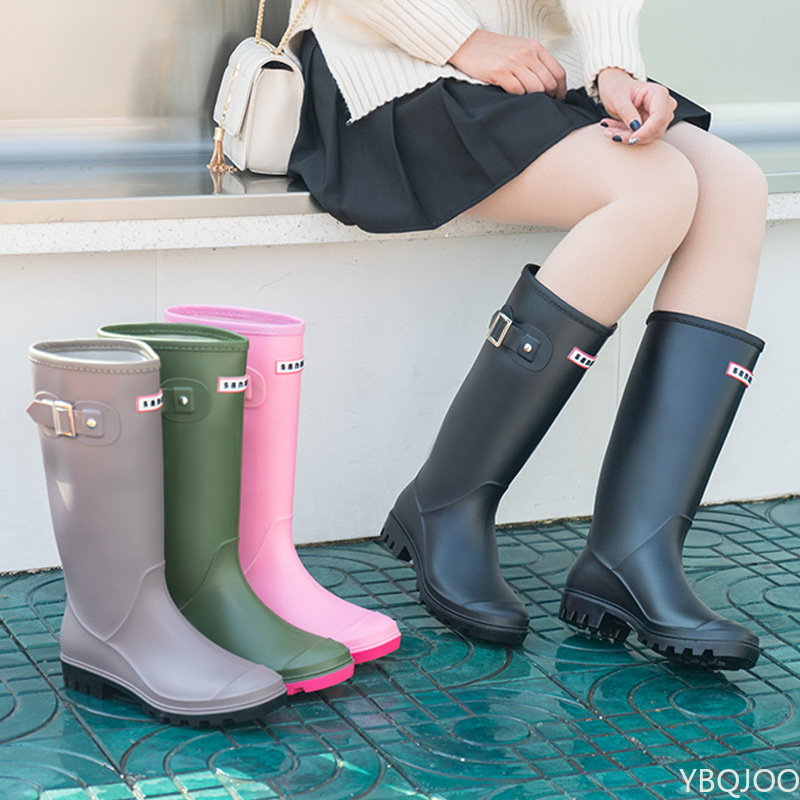 Femmes haut de gamme bottes de - Women'S Fashion Rain Boots avis et prix