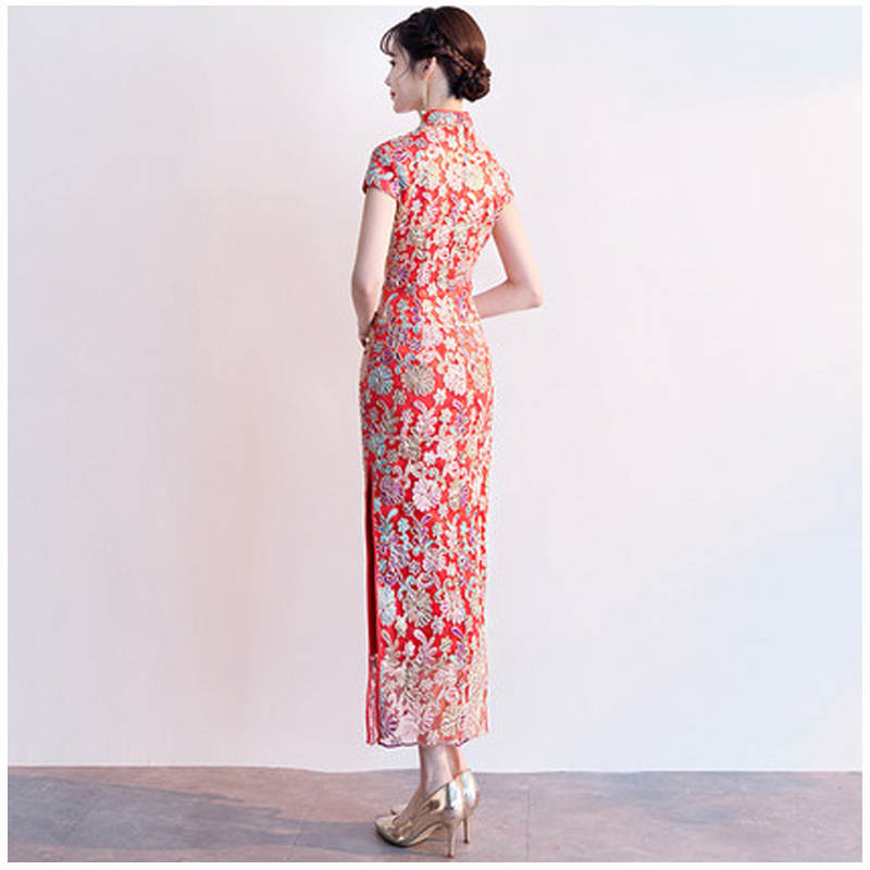 Robe longue Qipao en dentelle  - Xl Women'S Fashion avis et prix