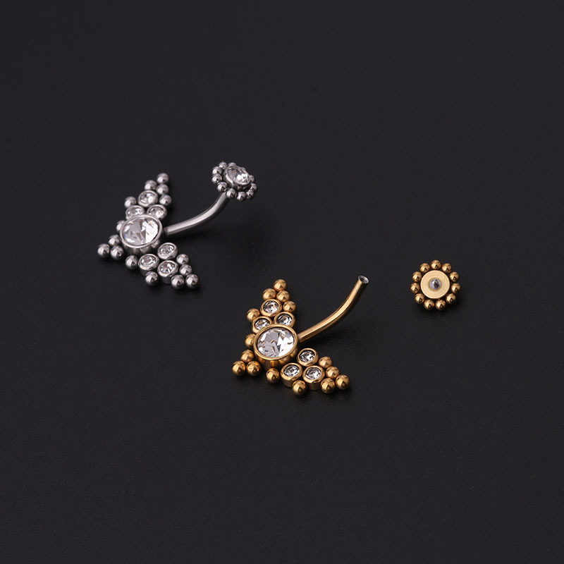 Anneaux de nombril en zircon d - Women'S Fashion Rings Gold avis et prix