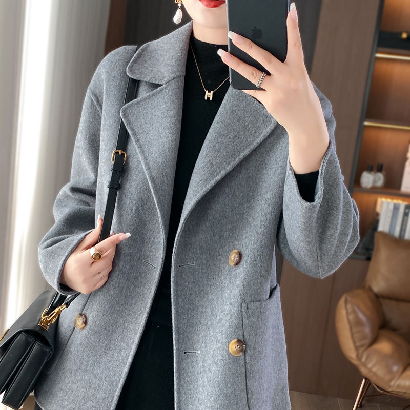 Petite manteau en laine décont - Women'S Fashion Petite avis et prix