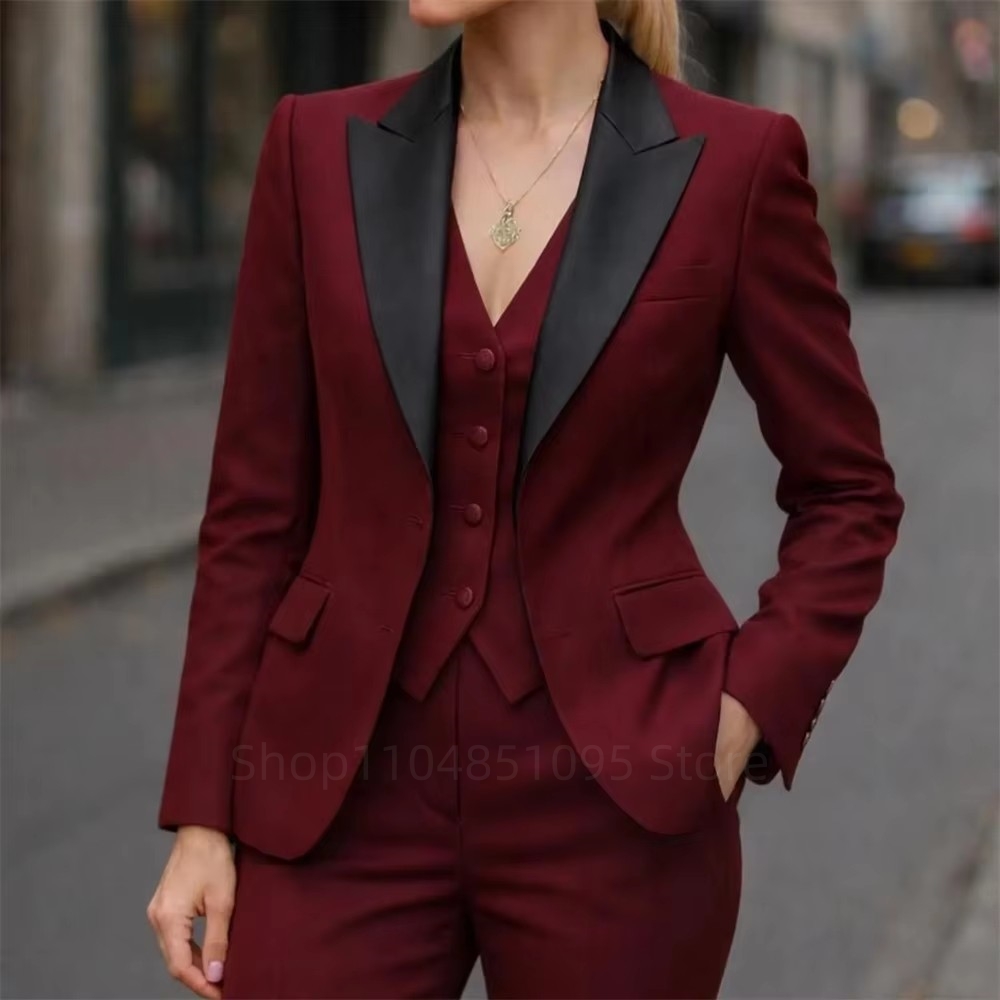 Ensemble tailleur-pantalon 3 p - Women'S Fashion Jersey avis et prix