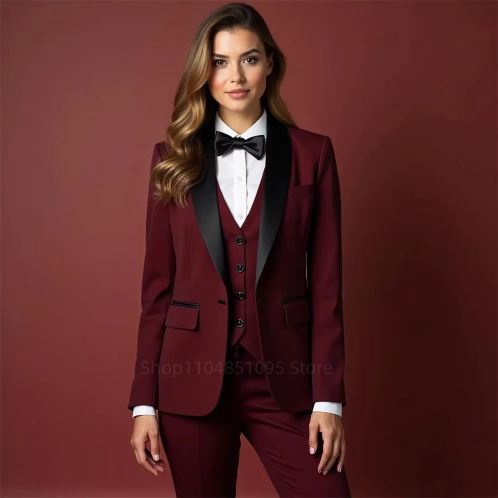 Ensemble tailleur-pantalon 3 p - Women'S Fashion Jersey avis et prix