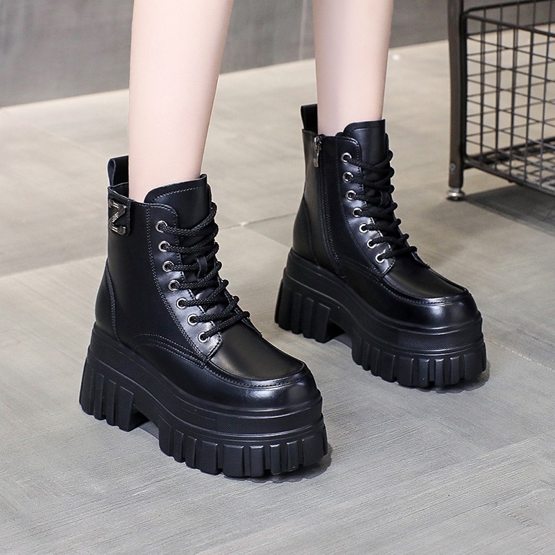 Bottes à semelle épaisse pour  - Women'S Fashion Petite avis et prix