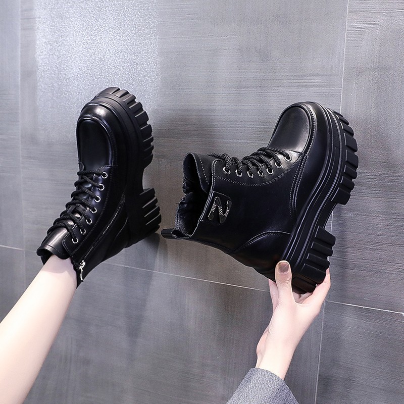 Bottes à semelle épaisse pour  - Women'S Fashion Petite avis et prix