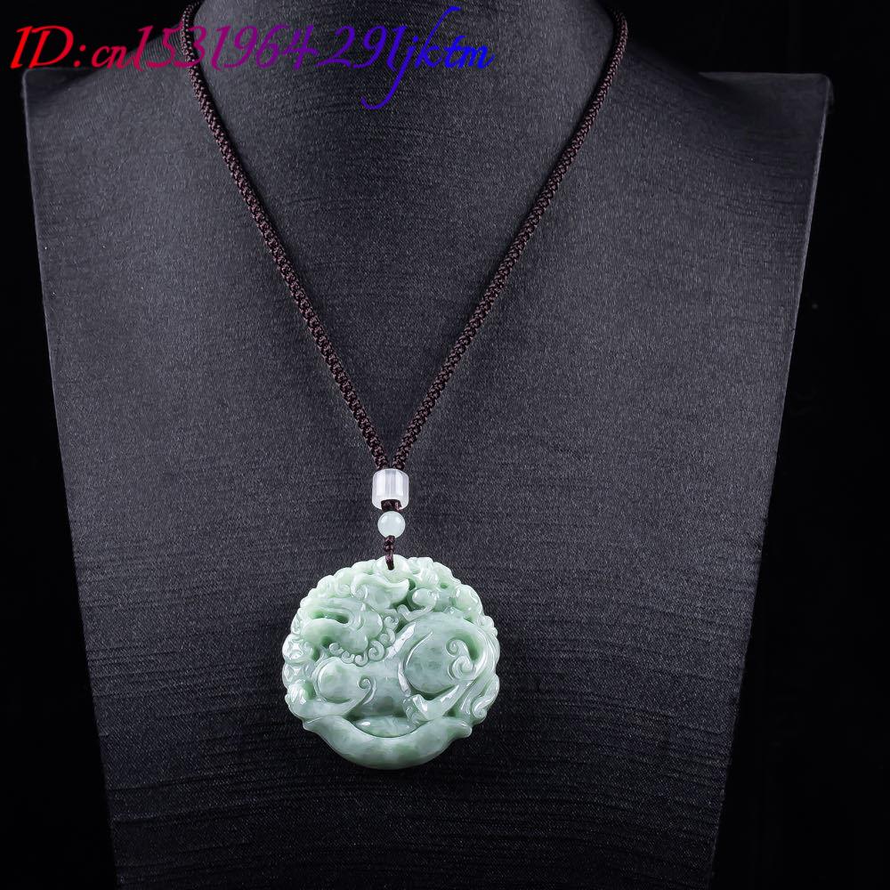 Collier pendentif Pixiu en jad - Women'S Fashion Gifts avis et prix