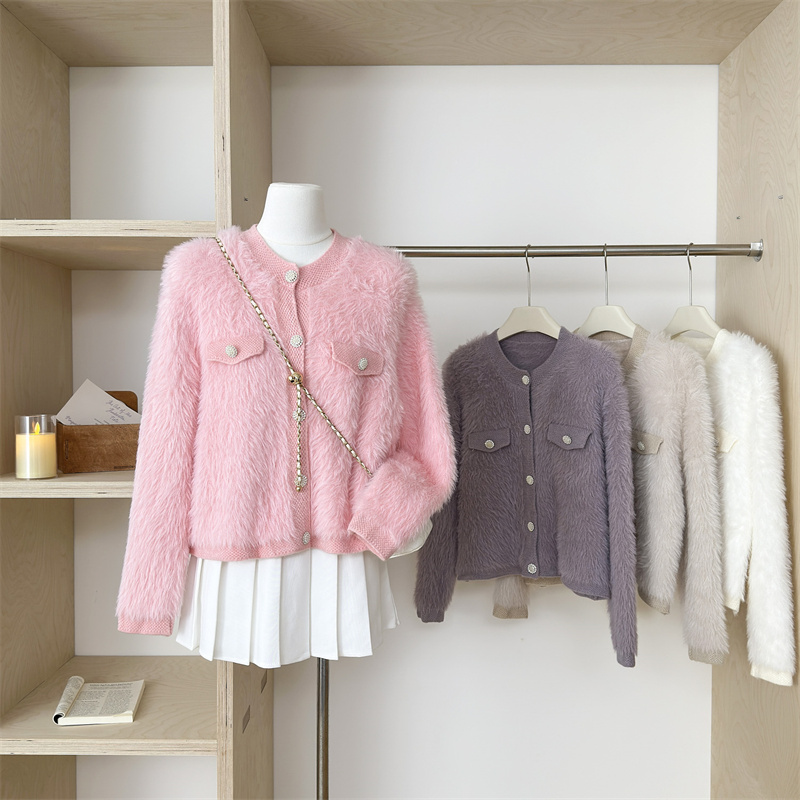 Mohair-Cardigan en tricot jacq - Xl Women'S Fashion avis et prix