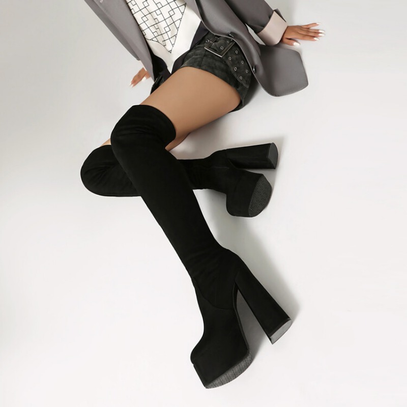 Bottes au-dessus du genou à ta - Women'S Fashion Magazine avis et prix