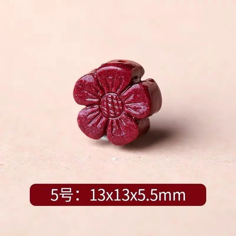 Cinabre naturel avec fleur de  - Women Fashion Jewellery avis et prix